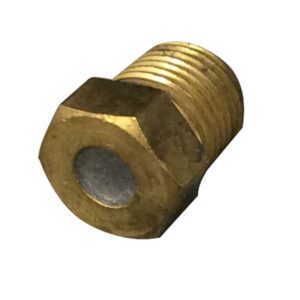 1/8 fusible brass plug