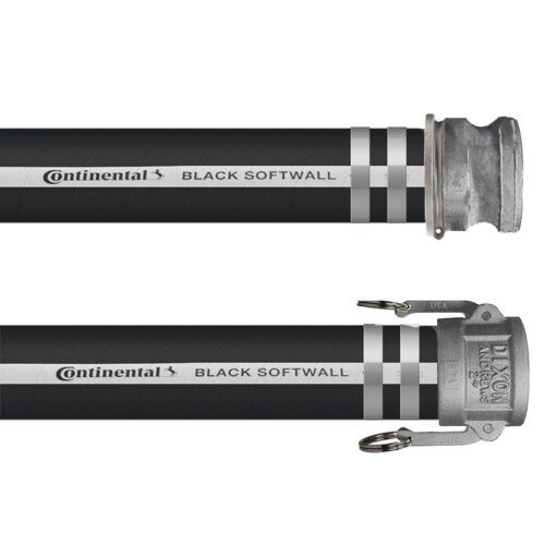 Continental 4&quot; ¼ &amp; 3/16 Negro Softwall - Banded MXF - Alum.