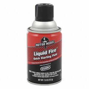 Motor Medic Liquid Fire Quick Starting Fluid