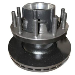 Hendrickson Hub & Rotor Assy, Long Studs